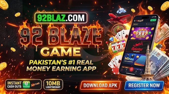92BLAZE GAME Interface